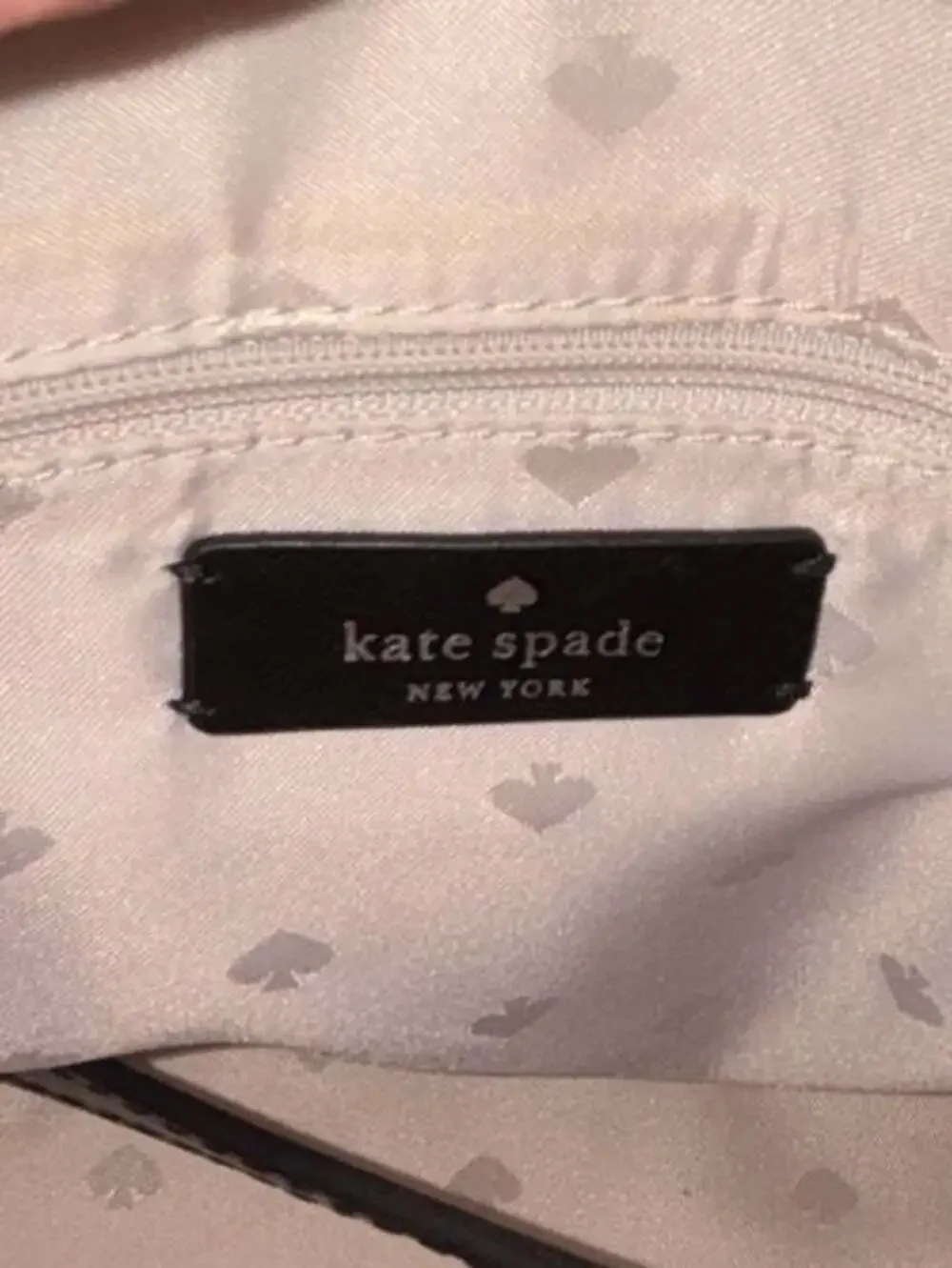 Kate Spade Payton Colorblock Medium Dome Satchel Gray White Black